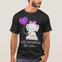 SIDS Awareness Elephant  T-Shirt