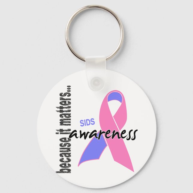 SIDS Awareness Keychain (Front)