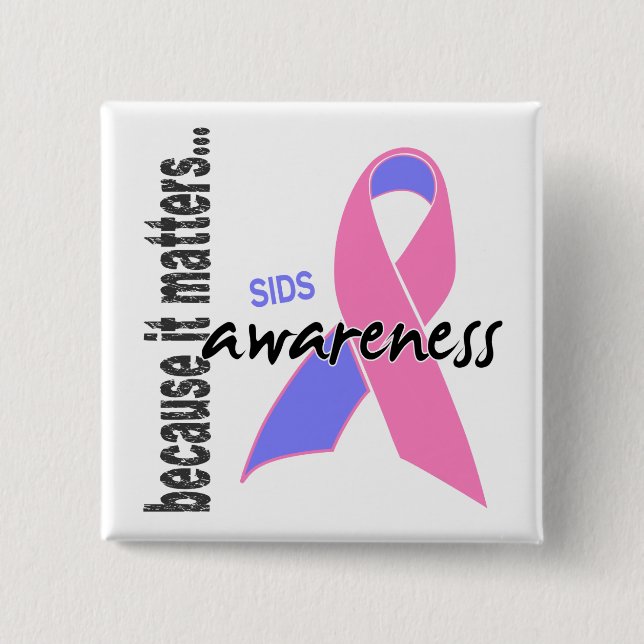 SIDS Awareness Pinback Button (Front)