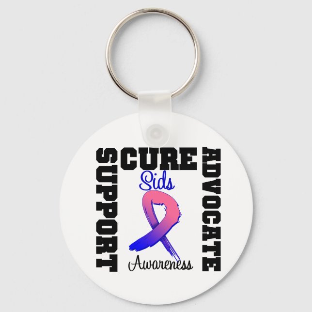 SIDS Support Advocate Cure Keychain (Front)