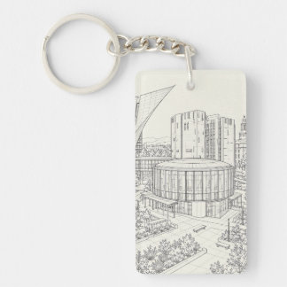 Sie Welcome Center Denver Colorado Keychain