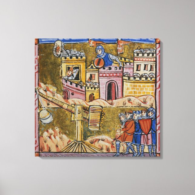 Siege of Antioch Canvas Print (Front)