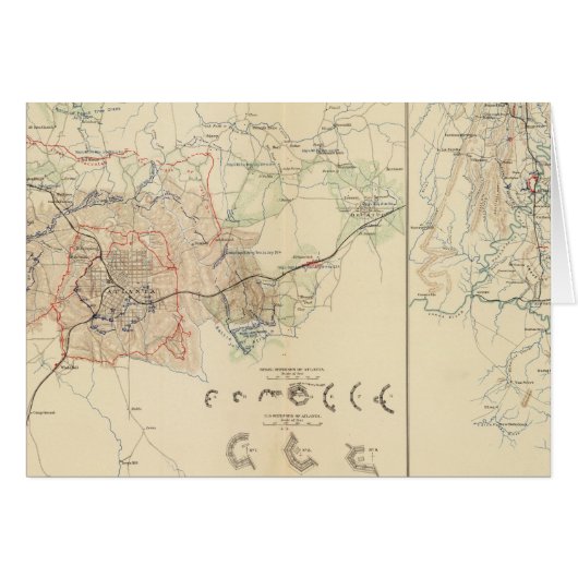 Siege of Atlanta Cards (Front Horizontal)