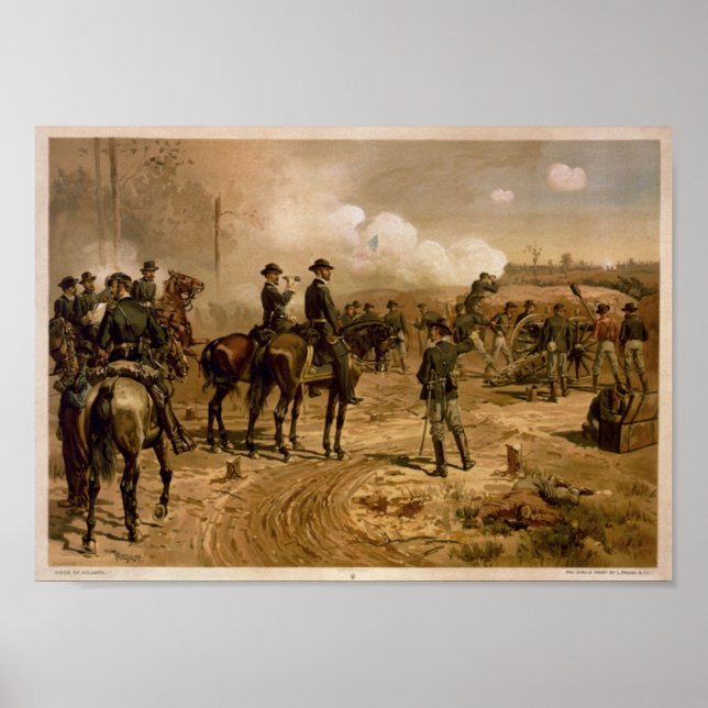 Siege of Atlanta Poster (Front)