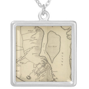 Siege of Charleston in S Carolina Silver Plated Necklace