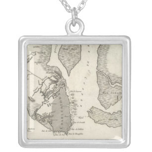 Siege of Charleston Silver Plated Necklace