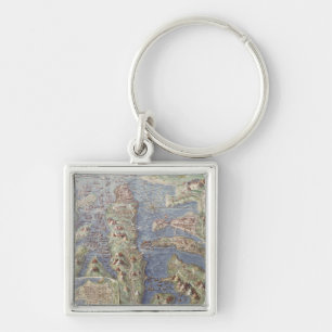 Siege of Malta Keychain