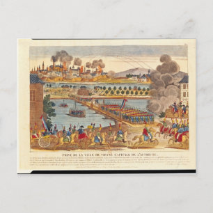 Siege of Vienna, 10th May 1809 Postcard