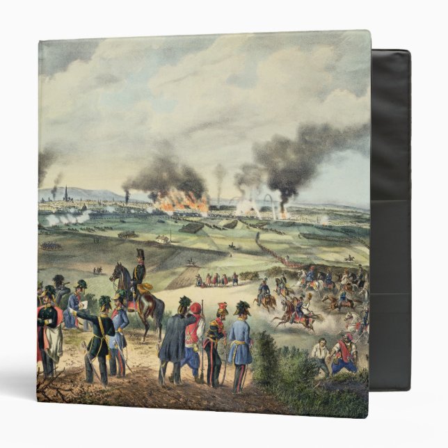 Siege of Vienna, 28th October 1848 3 Ring Binder (Front/Inside)