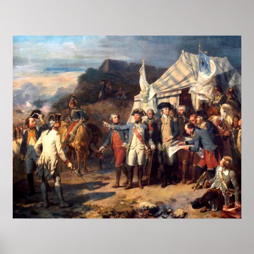 Siege of Yorktown Art Print