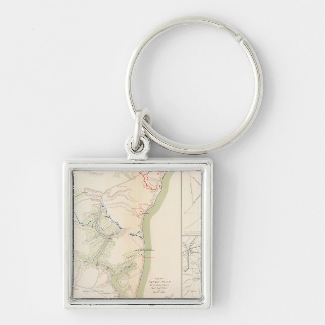 Siege of Yorktown Keychain (Front)