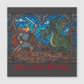 Siegfried fighting the Dragon (Front)