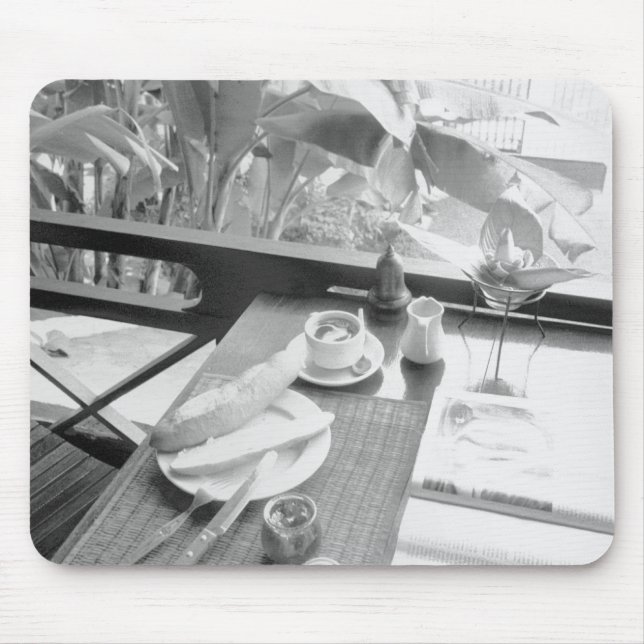 Siem Reap Cambodia, Continental Breakfast Mouse Pad (Front)