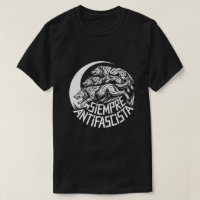 Siempre Antifascista Wolf Pack Anti Fascism Protes