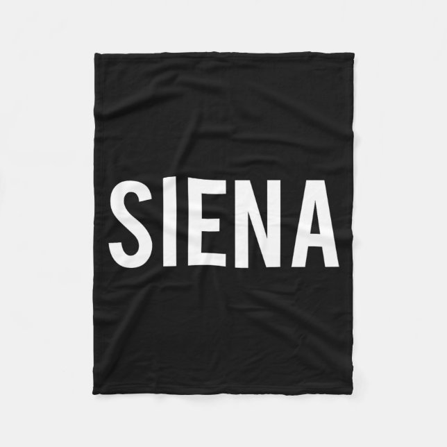 Siena - Cool New Funny Name Fan Gift Tee  Fleece Blanket (Front)