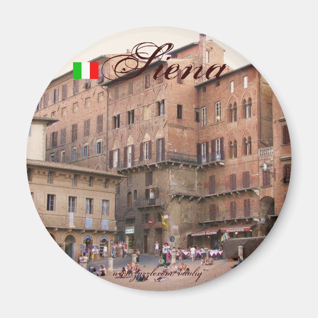 Siena Italy cool magnet design (Front)