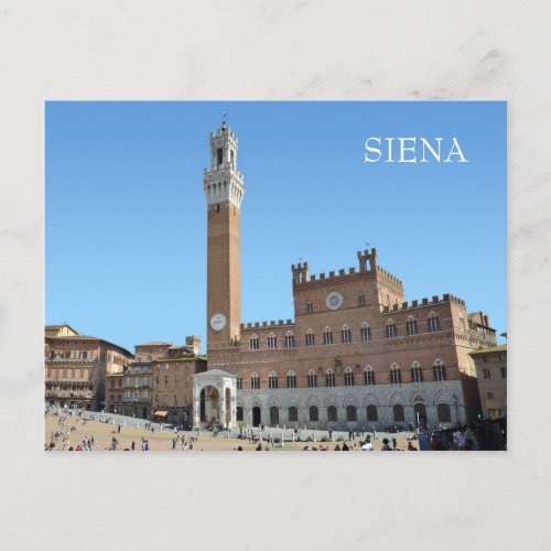 Siena Italy Postcard