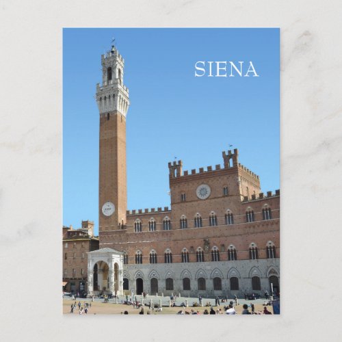 Siena Italy Postcard