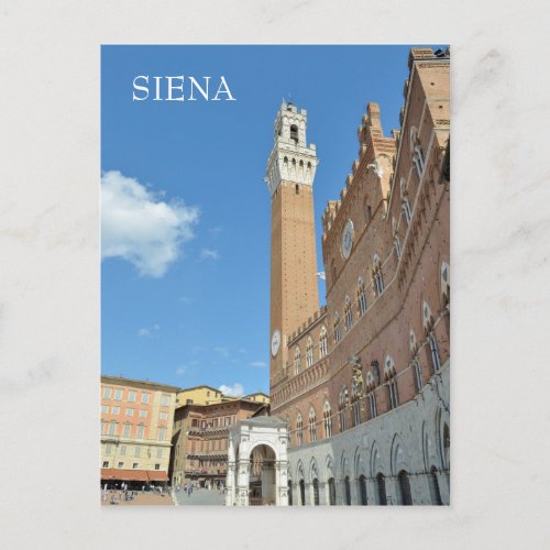 Siena Italy Postcard