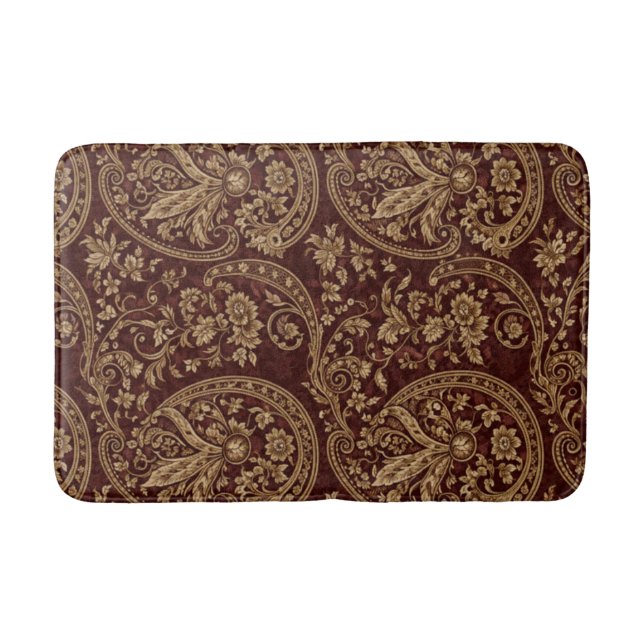 Siena Paisley Bath Mat (Front)
