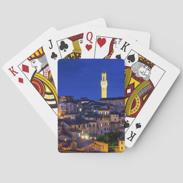 Siena Poker Cards (Back)