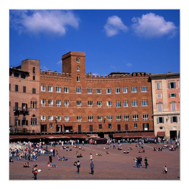 Siena Tuscany  Italy Poster (Front)