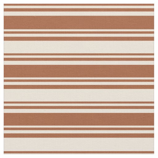 Sienna & Bisque Colored Pattern Fabric