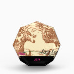 Sienna Bliss Acrylic Award<br><div class="desc">The Sienna Bliss collection; features a pop of bright color against a beautifully whimsical woman bathed in warm sienna.</div>