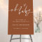SIENNA Bohemian Oh Baby Shower Welcome Sign