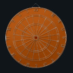 Sienna brown color accent ready to customize dartboard<br><div class="desc">This custom stylish product in Sienna brown color accent for yourself or as a gift sure to make an impression in all occasions. Click on the "Customize it!" button to reveal tools to customize this product if you wish using a text editor and an image loader.</div>