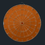 Sienna brown color accent ready to customize dartboard<br><div class="desc">This custom stylish product in Sienna brown color accent for yourself or as a gift sure to make an impression in all occasions. Click on the "Customize it!" button to reveal tools to customize this product if you wish using a text editor and an image loader.</div>