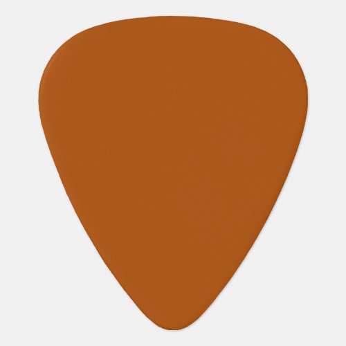 Sienna brown color decor ready to customize guitar pick
