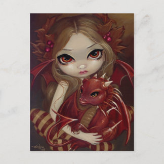 "Sienna Dragonling" Postcard