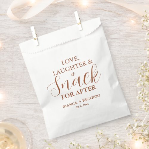 Sienna Love Laughter Wedding Candy cookies Donut Favor Bag