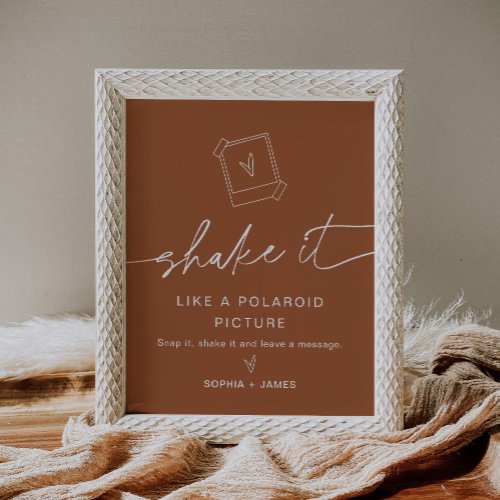 SIENNA Photo Guest Book Sign