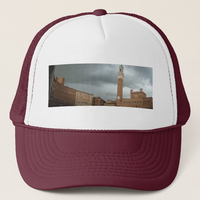 Sienna_Piazza del Campo Trucker Hat (Front)