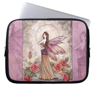 Sienna Rose Fairy in Pink Laptop Sleeve