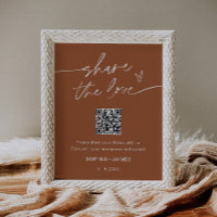 SIENNA Share the Love Wedding Photo QR Code