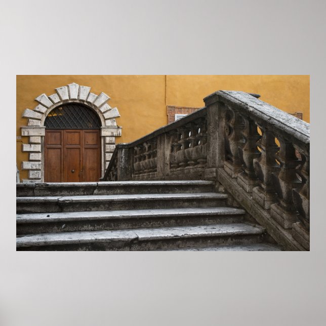 Sienna, Tuscany, Italy - Low angle view of Poster (Front)