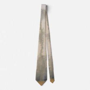 Sienna Wilds Watercolor Abstract Neck Tie