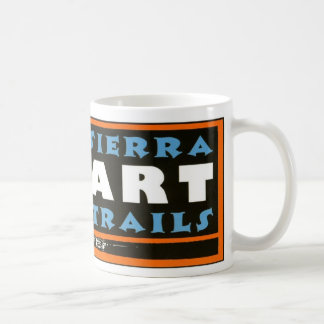 Sierra Art Trails logo wrapped mug