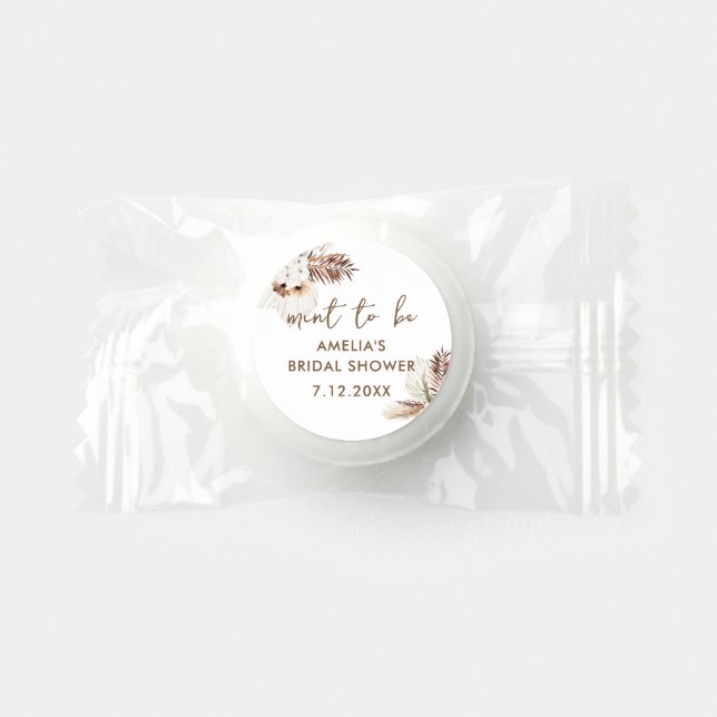 SIERRA Bohemian Bridal Shower  Life Saver® Mints (Front)