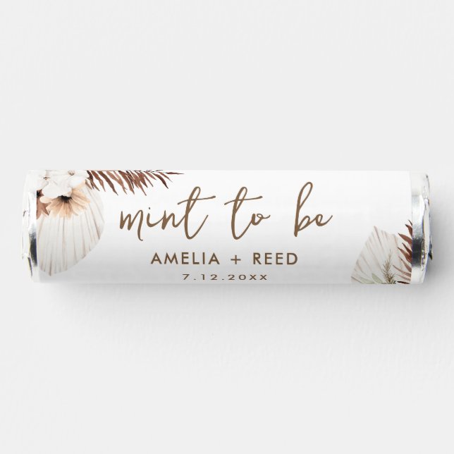 SIERRA Bohemian Wedding  Breath Savers® Mints (Front)