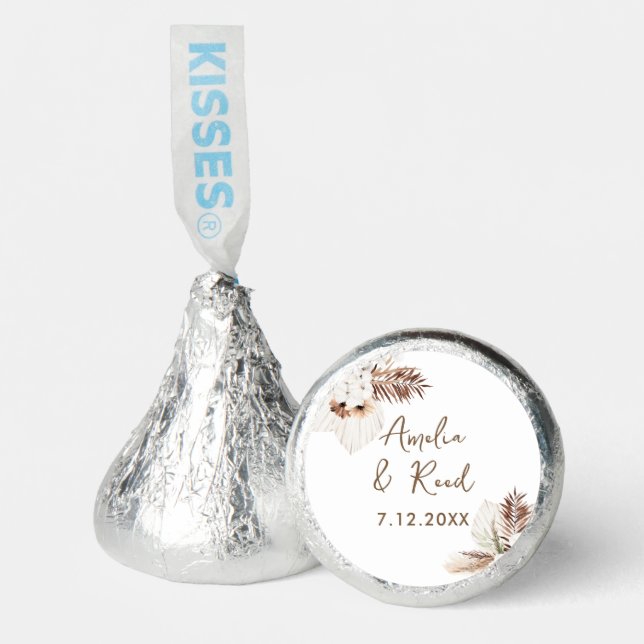 SIERRA Bohemian Wedding Hershey®'s Kisses® (Front)