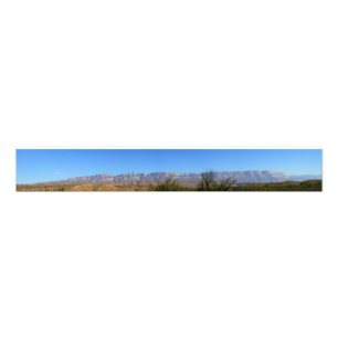Sierra del Carmen, Coahuila, Mexico Photo Print