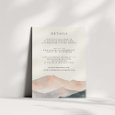 Sierra Dusk | Wedding Guest Details Enclosure Card