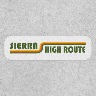 Sierra High Route California Patch