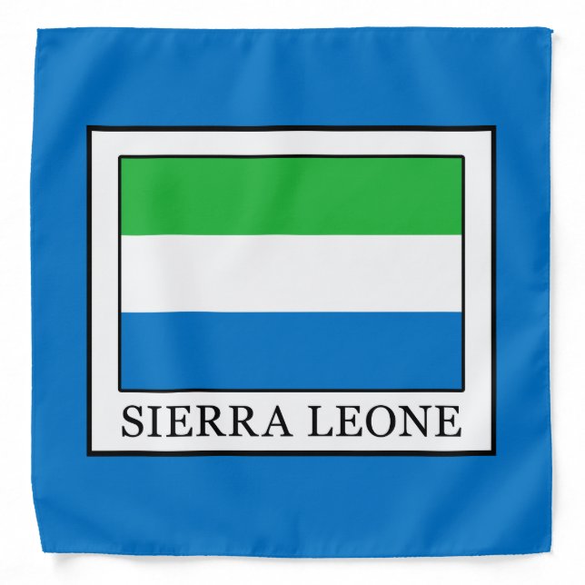 Sierra Leone Bandana (Front)