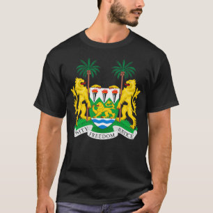 Sierra Leone Coat of Arms T-Shirt