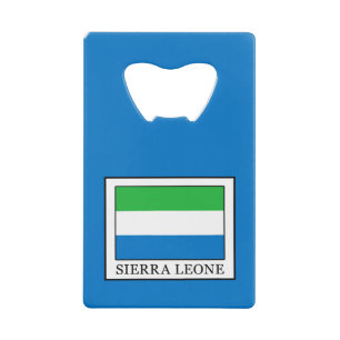 Sierra Leone Credit Card Bottle Opener